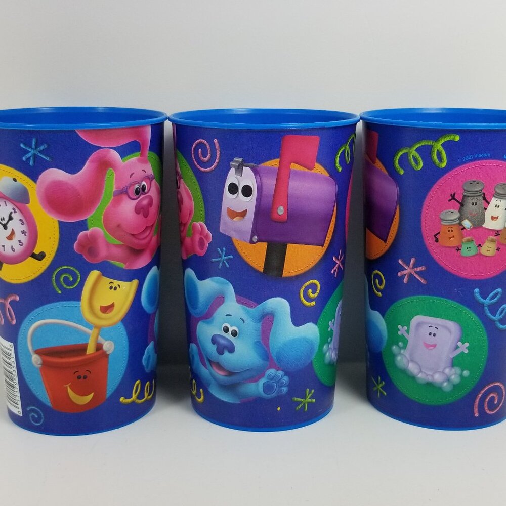 Bluey set of 3 tumblers made in the uSA